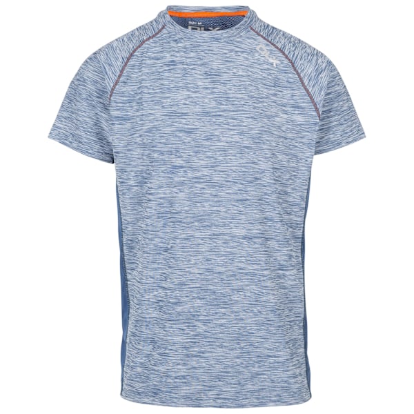 Trespass Mens Cooper Active T-Shirt S Smokey Blue Marl Smokey Blue Marl S