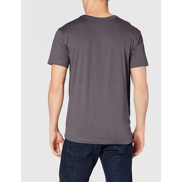 Stedman Herr Ben V-ringad T-shirt M Slate Grey Slate Grey M