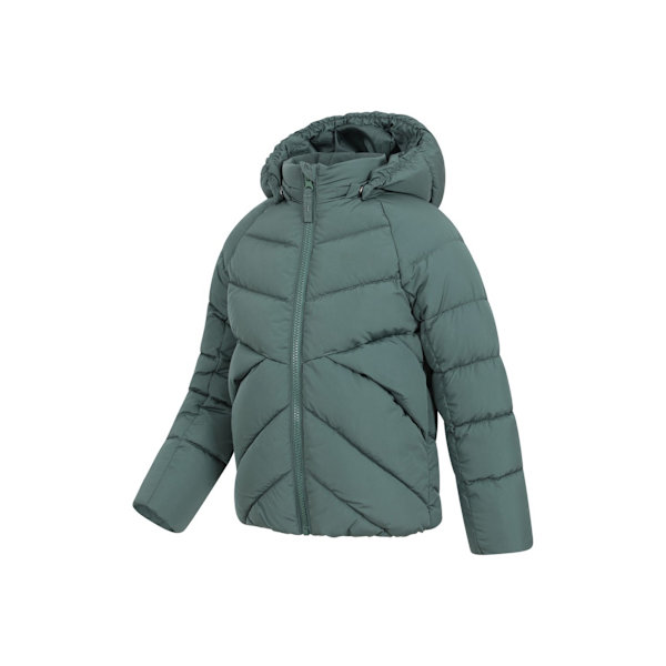 Mountain Warehouse Barnjacka för barn/ungdom Chill Padded 11-12 år Green 11-12 Years