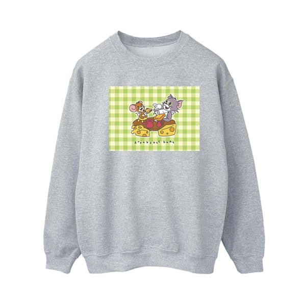 Tom And Jerry Damkläder/Dam Frukost Buds Sweatshirt XL Sport Sports Grey XL