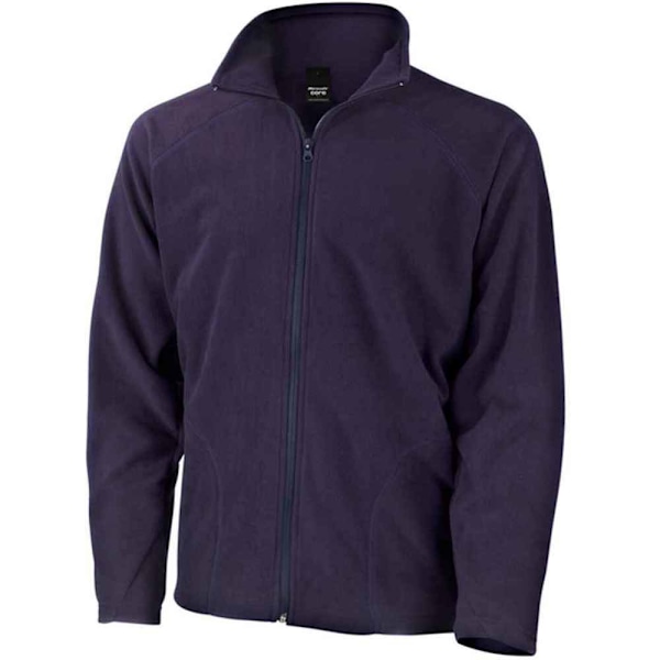 Result Core Herr Microfleece Jacka M Marinblå Navy M