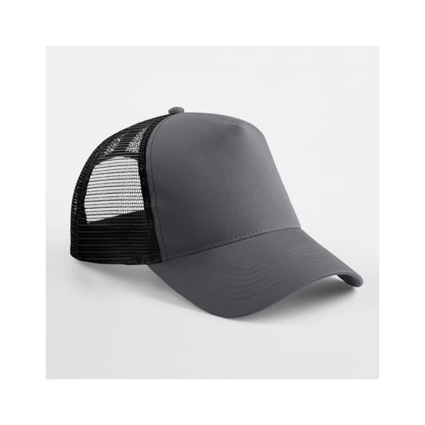 Beechfield Unisex Adult Snapback Trucker Cap One Size Black/Cla Black/Classic Red One Size