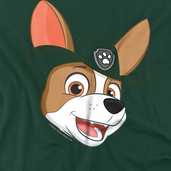 Paw Patrol Herr Grin Tracker T-Shirt XL Jägargrön Hunter Green XL