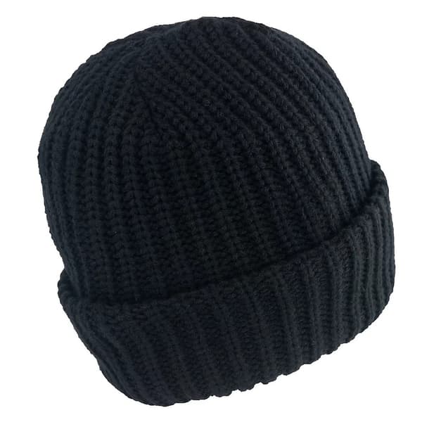 Lee Cooper Chunky Stickad Mössa One Size Svart Black One Size