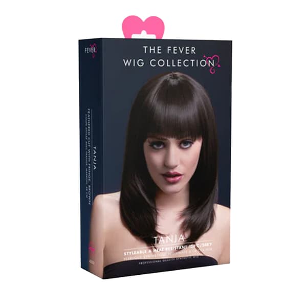 Fever Dam/Dam Tanja Peruk One Size Brun Brown One Size