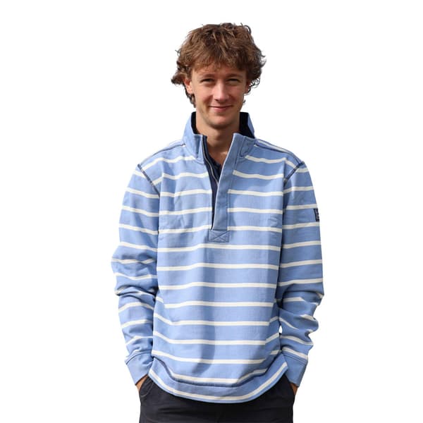 Lazy Jacks Randig Pikétröja för Herr XL Sky Sky XL