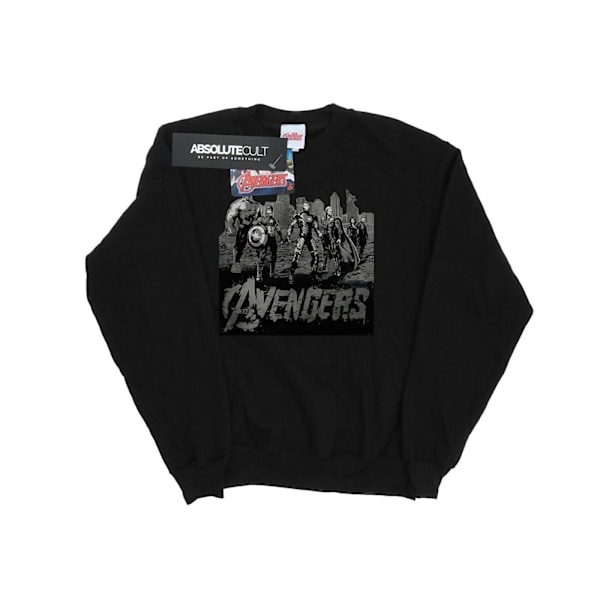 Marvel Mens Avengers Mono Team Art Sweatshirt 3XL Svart Black 3XL