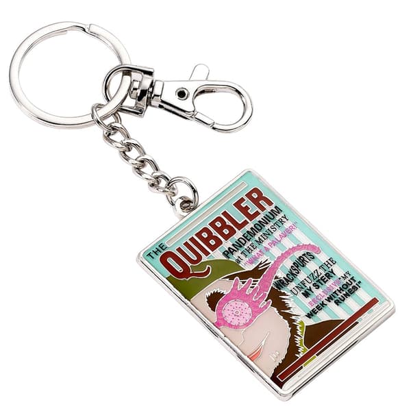 Harry Potter Quibbler Nyckelring One Size Silver Silver One Size