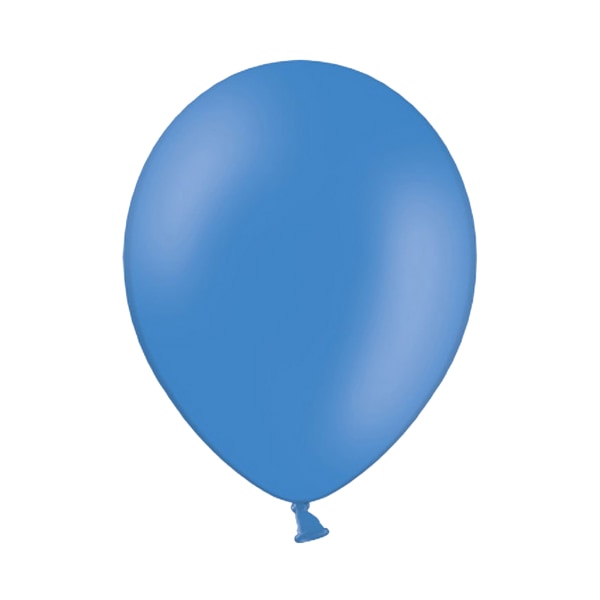 Belbal 10,5 tums ballonger (förpackning med 100) En one size Pastell Mid Blu Pastel Mid Blue One Size
