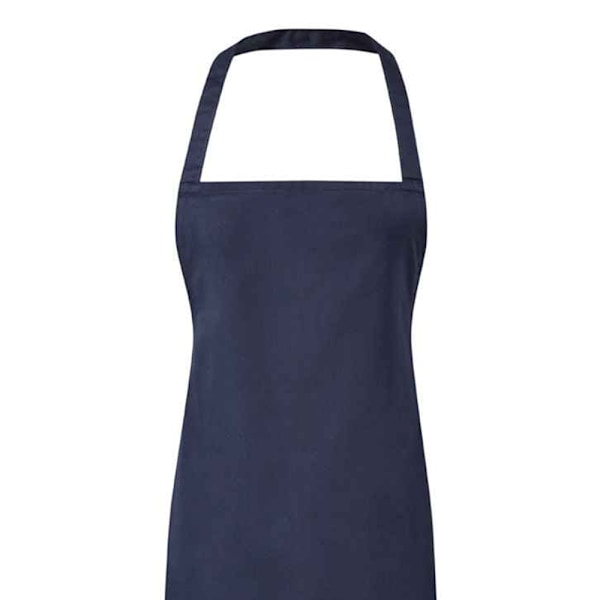 Premier Dam/Kvinnors Essentiella Haklappsförkläde / Catering Arbetskläder O Navy One Size