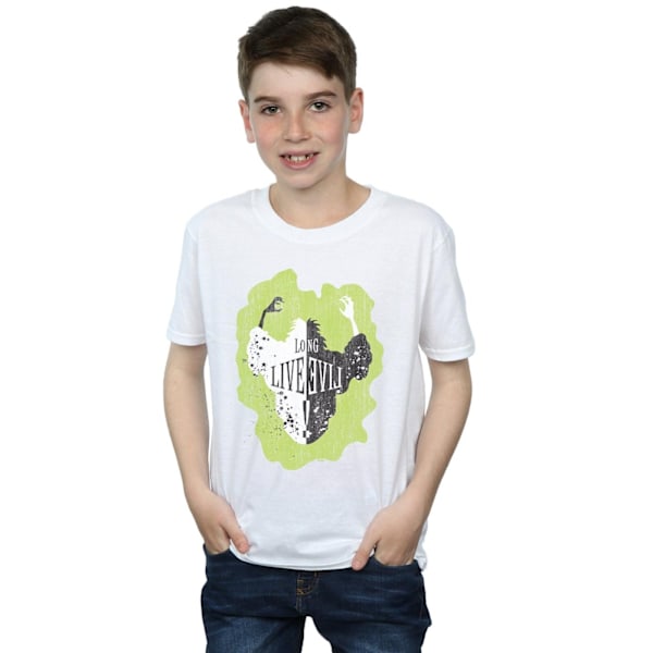 Disney Boys The Descendants Cruella Long Live T-shirt 12-13 år White 12-13 Years