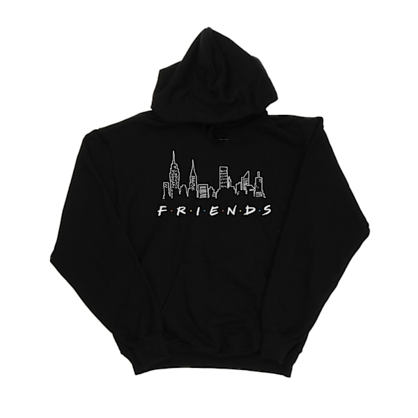 Friends Girls Skyline Logo Hoodie 9-11 år Svart Black 9-11 Years