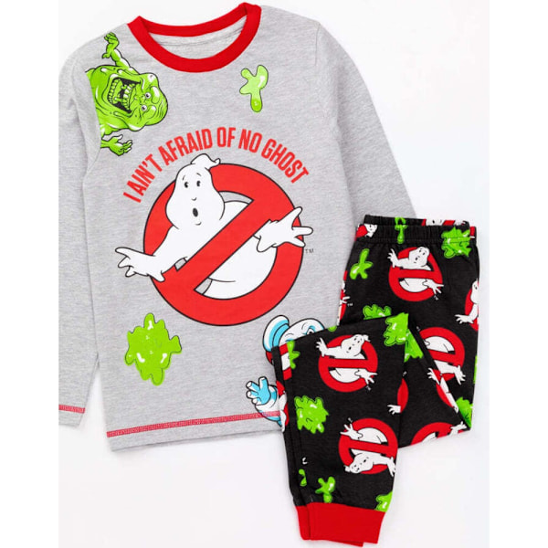 Ghostbusters Pojkar Jag Är Inte Rädd För Några Spöken Pyjamas Set 5-6 År Grey/Red/Black 5-6 Years