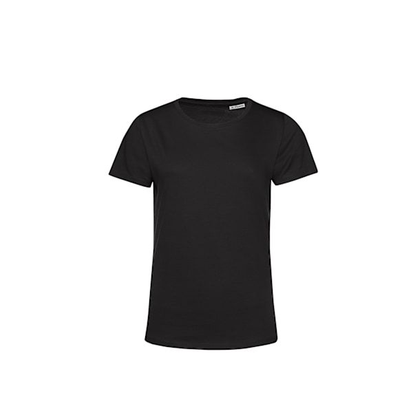 B&C Dam/Kvinnor E150 Organisk Kortärmad T-shirt 3XL Svart Black 3XL