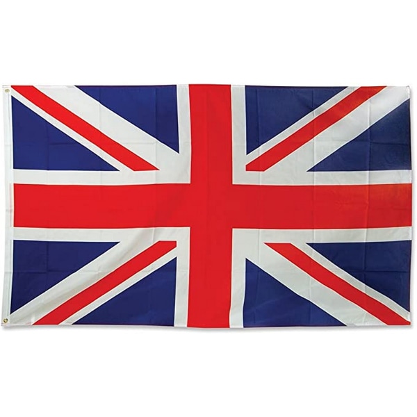 Bristol Novelty Union Jack Flagga 45cm x 30cm Blå/Röd/Vit Blue/Red/White 45cm x 30cm