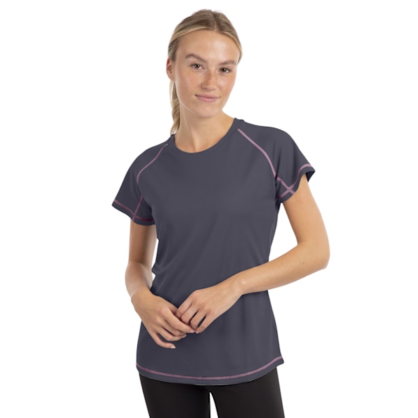 Trespass Dam/Damer Viktoria Active T-Shirt XXS Mörkgrå Dark Grey XXS