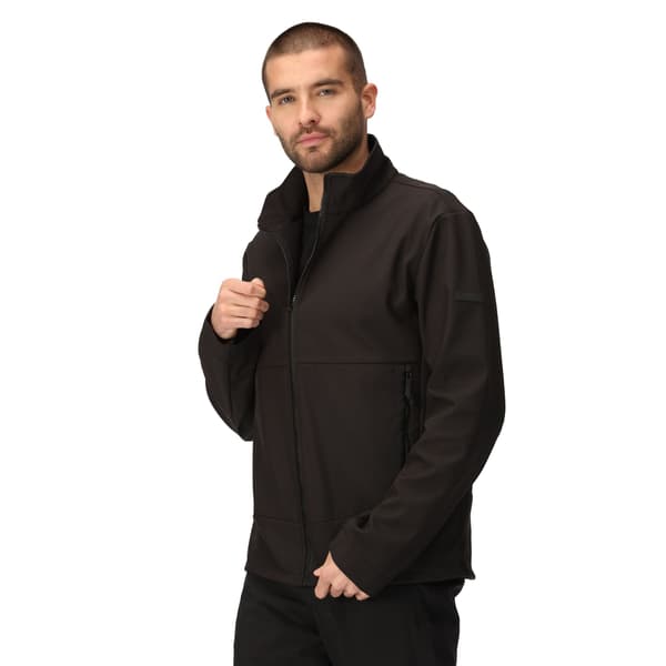 Regatta Dendrick Soft Shell Jacka för män L Svart Black L