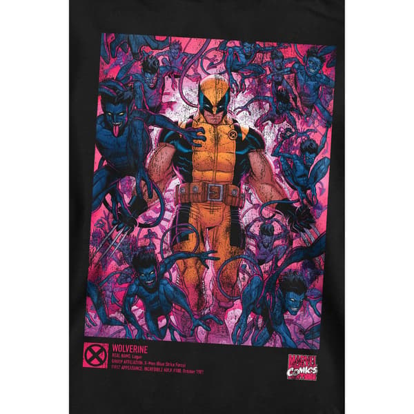 Marvel Unisex Vuxen X-Men Wolverine Nightcrawler Sweatshirt M B Black M