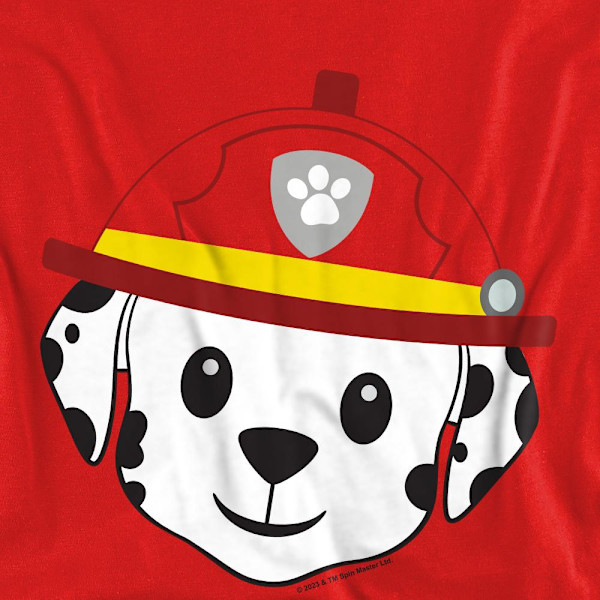 Paw Patrol Unisex Vuxen Marshall Emoji Sweatshirt S Röd Red S