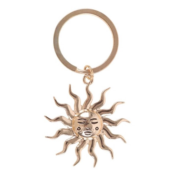 Something Different Sol Nyckelring One Size Guld Gold One Size