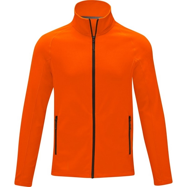 Elevate Essentials Mens Zelus Fleece Jacka XS Orange Orange XS