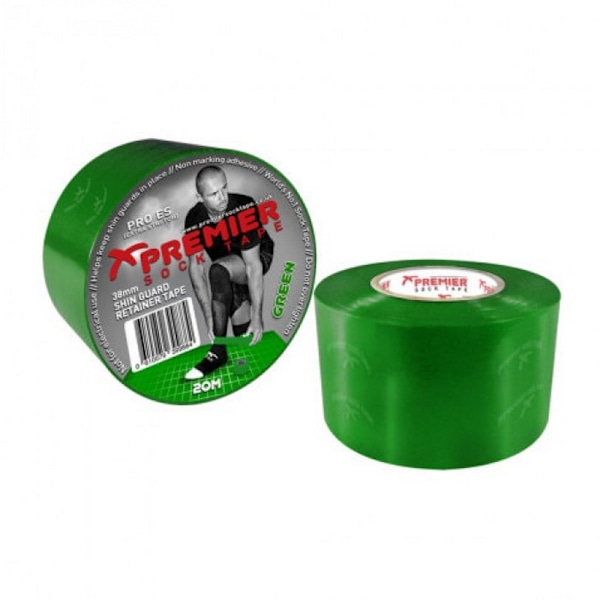 Premier Shin Guard Tape One Size Green Green One Size