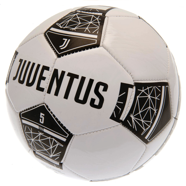 Juventus FC Kontrastpanel Fotboll 5 Svart/Vit Black/White 5