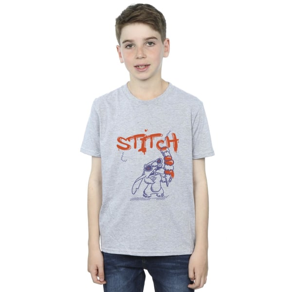 Disney Boys Lilo & Stitch Ice Creams T-shirt 12-13 år Sport Sports Grey 12-13 Years