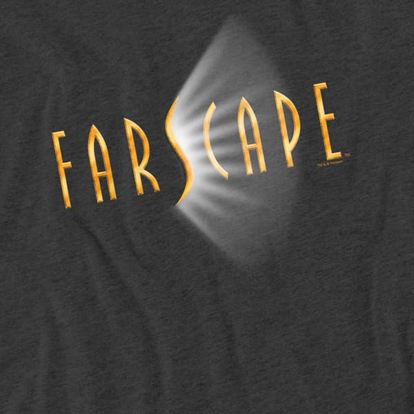 Farscape Unisex Vuxen Logotyp T-shirt M Kolgrå Charcoal M