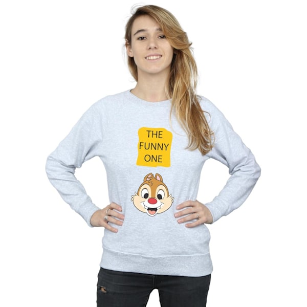 Disney Dam/Damer Chip N Dale Den Roliga En Sweatshirt XL Sp Sports Grey XL