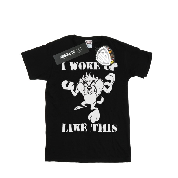 Looney Tunes Mens Taz I Woke Up Like This T-Shirt M Svart Black M