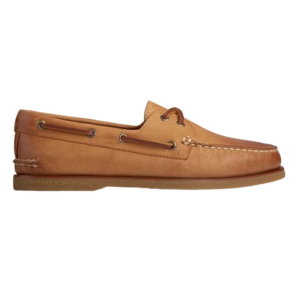 Sperry Herr Authentic Gold Cup Läder Båtskor 12 UK Tan Tan 12 UK