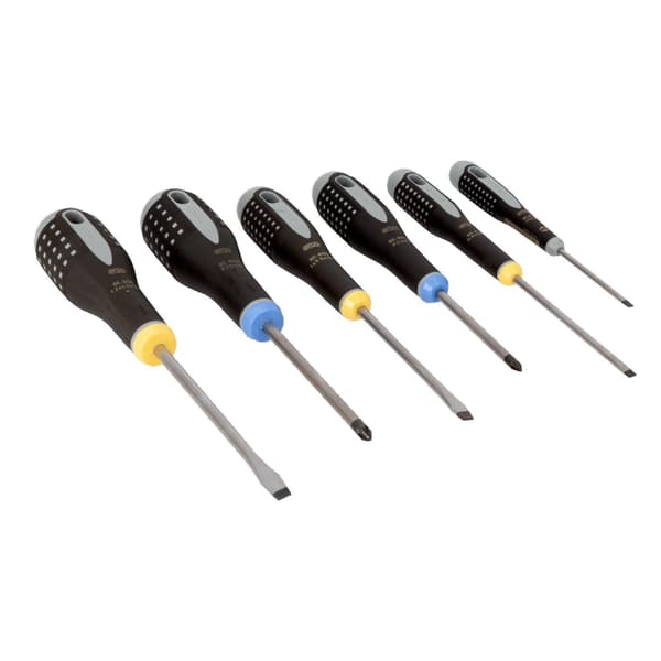 Bahco Be-9882 Ergo Skruvmejselset, 6 Delar One Size Multi Colo Multi Colour One Size