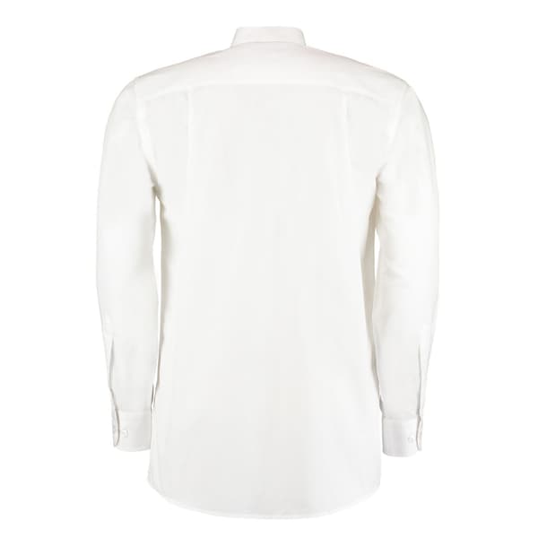 Kustom Kit Herr Workforce Classic Långärmad Skjorta 3XL Vit White 3XL
