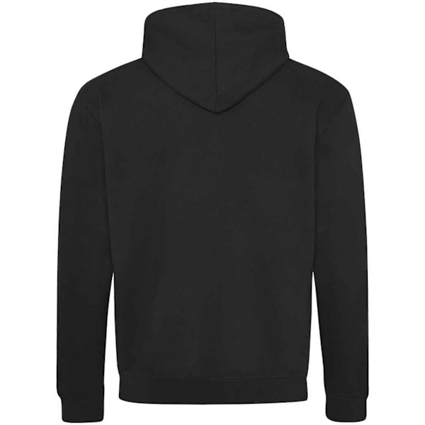 Awdis Herr Varsity Full Zip Hoodie S Jet Black/Orange Crush Jet Black/Orange Crush S