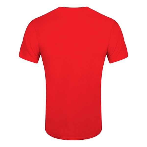 Billie Eilish Unisex Adult Racer Logo Bomull T-shirt XL Röd Red XL