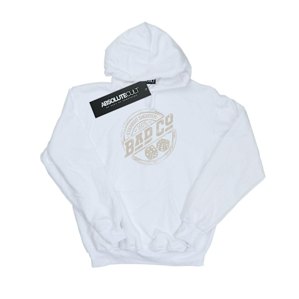 Bad Company Girls Straight Shooter Hoodie 9-11 år Vit White 9-11 Years