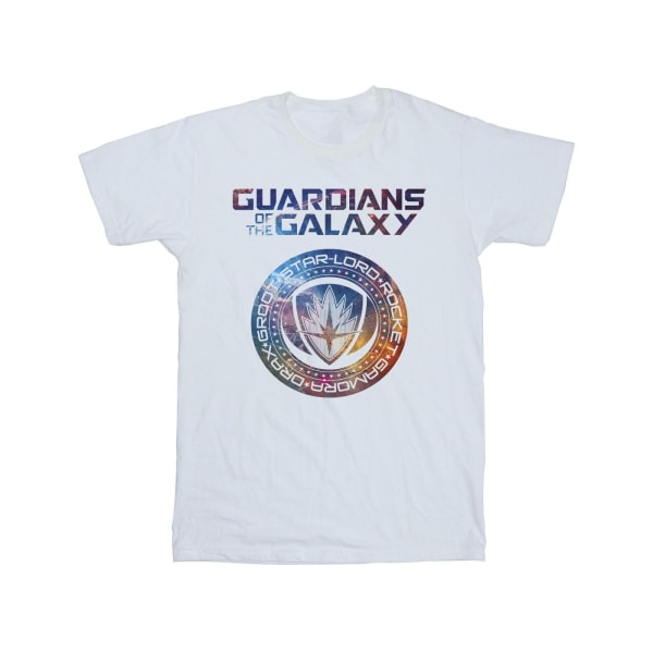 Marvel Girls Guardians Of The Galaxy Stars Fill Logo Bomull T-S White 3-4 Years