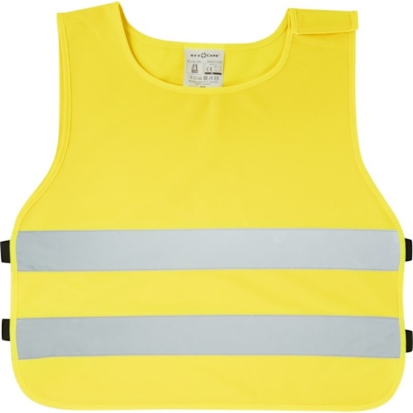 Bullet Barn/Barn Ingeborg Hi-Vis Väst Set 7-12 År Neon Neon Yellow 7-12 Years