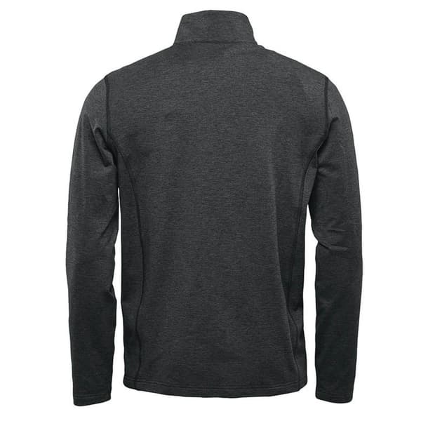 Stormtech Herr Treeline Quarter Zip Tröja 4XL Svartmelerad Black Heather 4XL