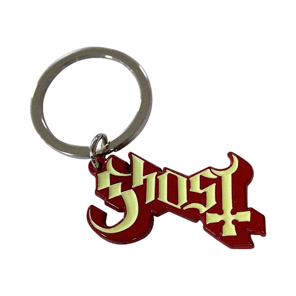 Ghost Shadow Logo Nyckelring One Size Gul/Röd Yellow/Red One Size