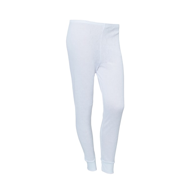 THERMAL Termounderkläder för damer/damer Long Jane (Viscose Premiu White Hip Fit: 34-36inch (10-12)