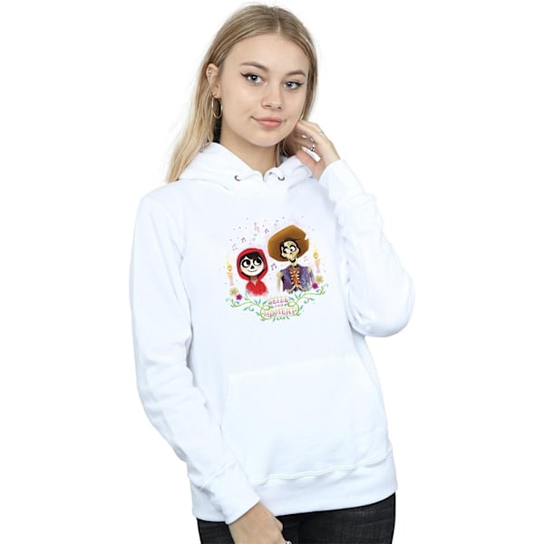 Disney Dam/Dam Coco Miguel Och Hector Hoodie S Vit White S