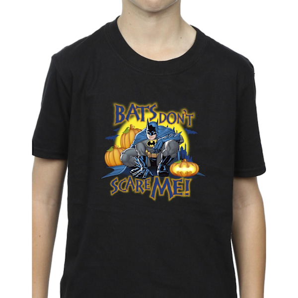 DC Comics Boys Batman Bats Don´t Scare Me T-Shirt 12-13 År B Black 12-13 Years