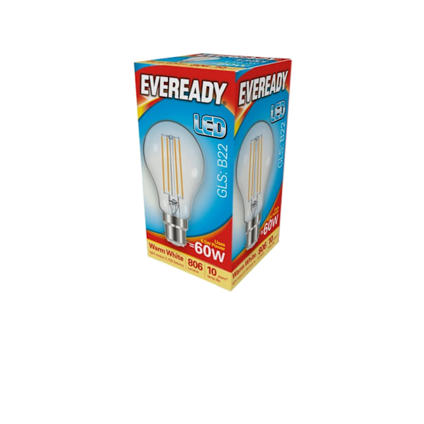 Eveready LED GLS-lampa, en storlek, varmvit Warm White One Size