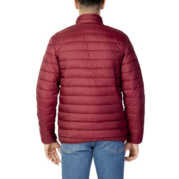 Aquascutum Herr Logo Vadderad Jacka S Röd Red S