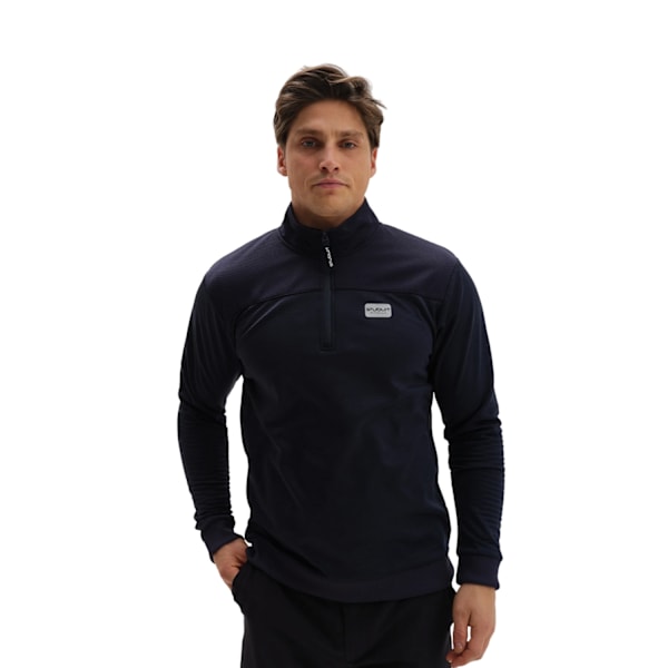 Stuburt Herr Active-tech Zip Neck Topp M Fransk Marinblå French Navy M