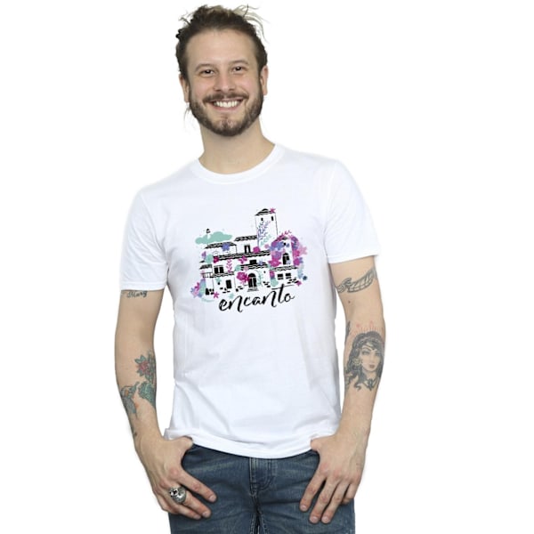 Disney Encanto Casita T-shirt för män, 3XL, vit White 3XL