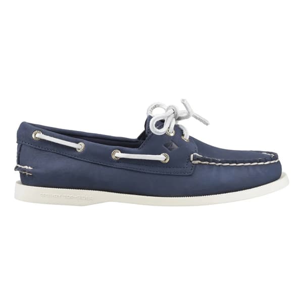 Sperry Dam/Dam Authentic 2 Läder Båtskor 7.5 UK Navy Navy 7.5 UK