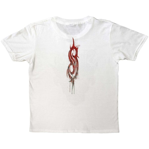Slipknot T-shirt i getbomull för barn/barn 11-12 år White 11-12 Years